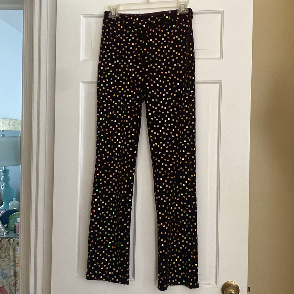 Betsy johnson disco sparkle pants 🪩